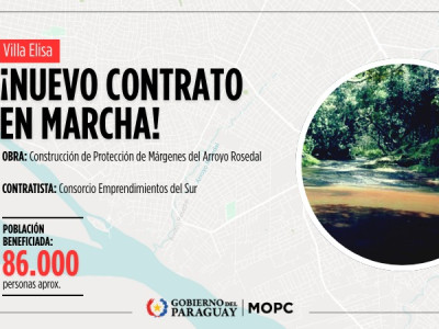 En marcha obras clave en Boquerón, Villa Elisa y San Lorenzo